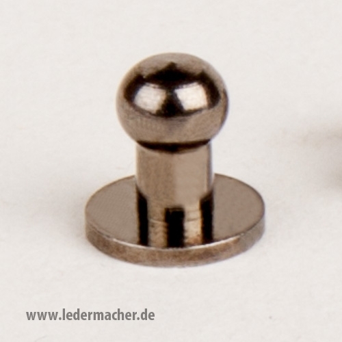 Kopfschraubniete 5 mm gunmetal