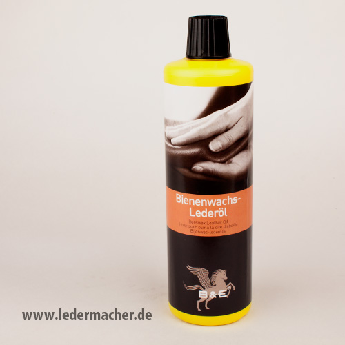 B&E Bienenwachs Lederöl - 500 ml