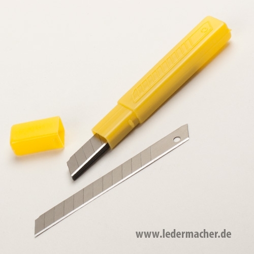 10 Wechselklingen für Cuttermesser 9 mm