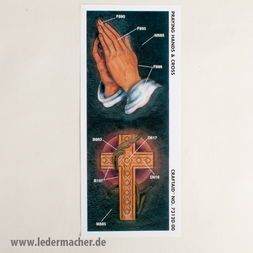 Craftaid Punzierschablone Praying Hands