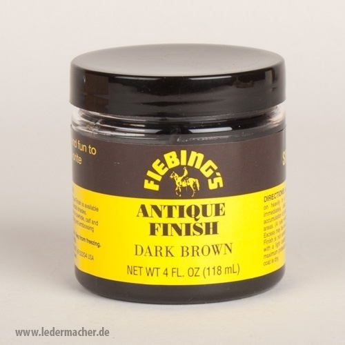 Fiebings Antique Finish - 118 ml darkbrown