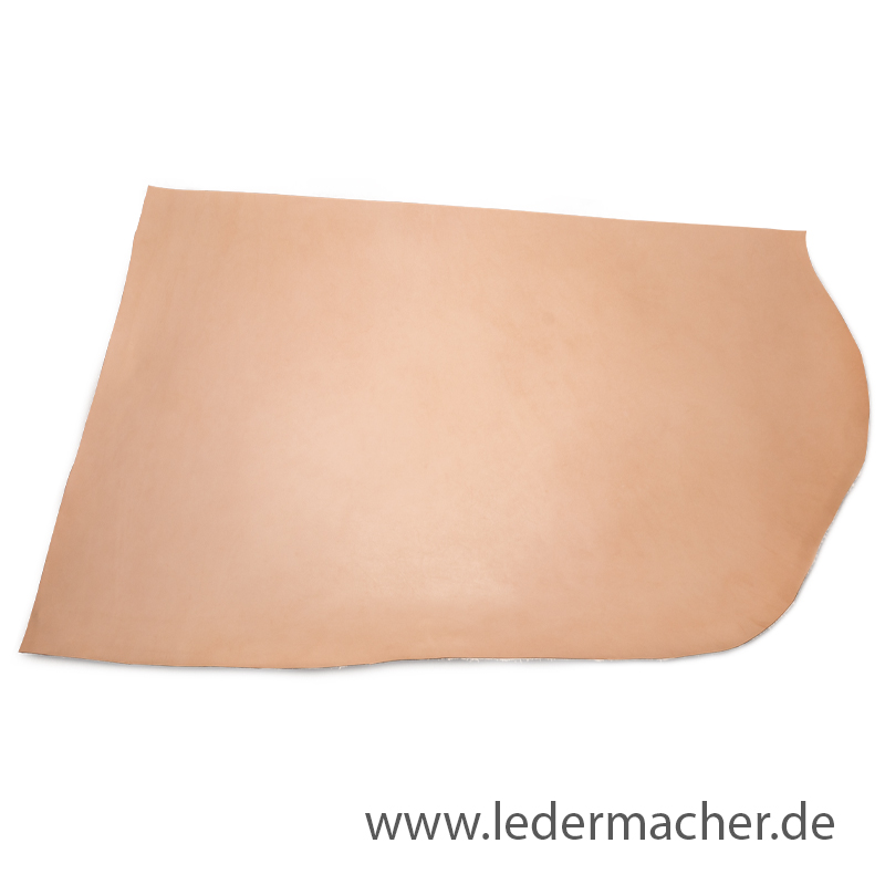 Premium Blankleder halber Hals