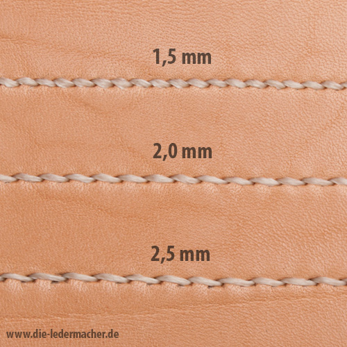 Schlageisen für Nahtlöcher - 2 Zähne - 1,5 mm