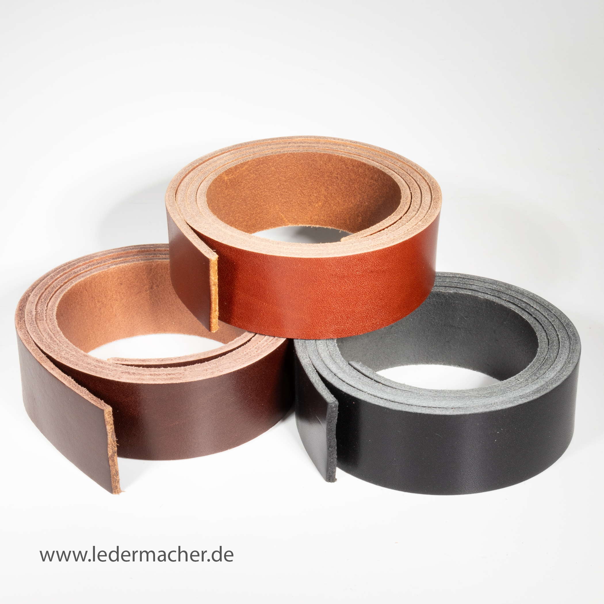 Gürtelriemen Trentino 4 mm Gürtelriemen Trentino 4 mm schwarz 38 mm