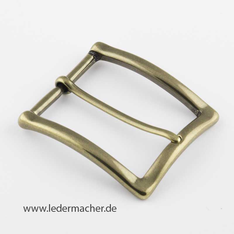 Gürtelschnalle 40 mm - solid brass